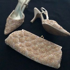 Shoes + matching purse